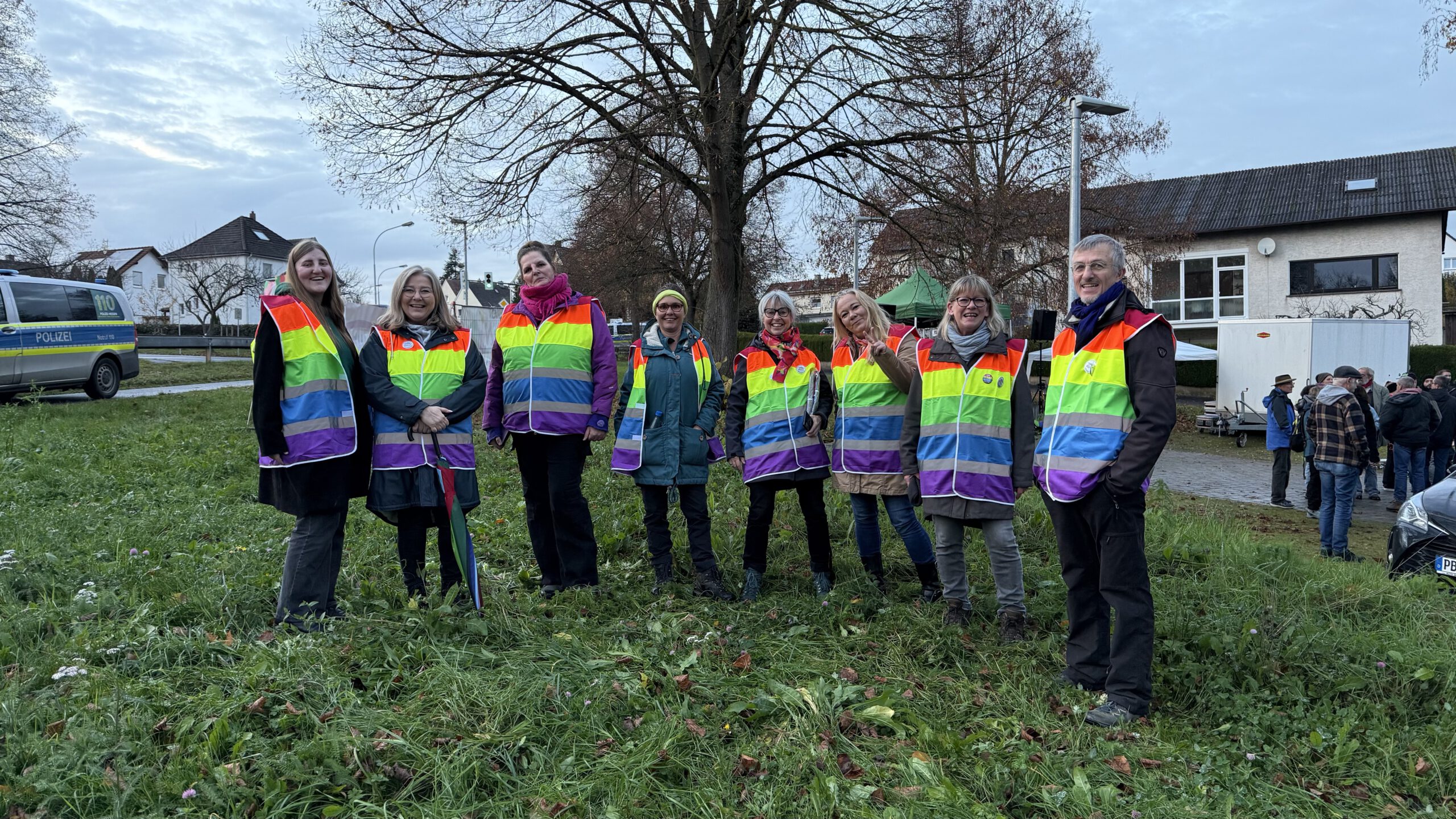 Bild aus einer Aktion von Hungen ist bunt